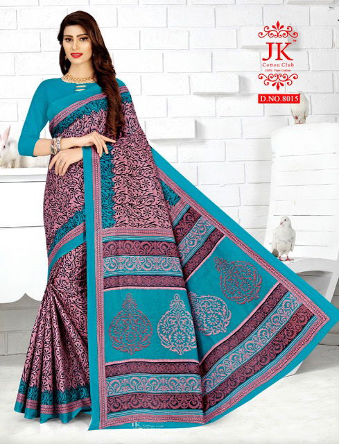 Jk Tulsi 8 Casual Daily Wear Cotton Printed Saree Collection